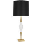 Juno Table Lamp - Modern Brass / Black