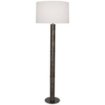 Michael Berman Brut Floor Lamp - Deep Patina Bronze / Ascot White