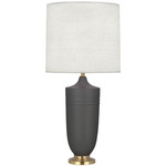 Hadrian Table Lamp - Modern Brass / Matte Ash