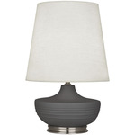 Michael Berman Nolan Table Lamp - Dark Antique Nickel / Matte Ash