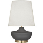 Michael Berman Nolan Table Lamp - Modern Brass / Matte Ash