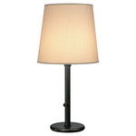 Buster Chica Table Lamp - Deep Patina Bronze / Muslin Claiborne