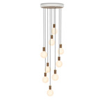 Sphere IV 9-Light Multi Light Pendant - Walnut