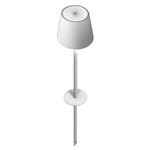 Poldina Outdoor Rechargeable Peg Lamp - White