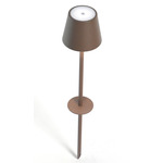 Poldina Outdoor Rechargeable Peg Lamp - Rust