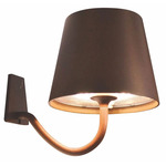 Poldina Rechargeable Wall Sconce - Rust