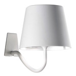 Poldina Rechargeable Wall Sconce - White