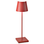 Poldina Pro Rechargeable Table Lamp - Red