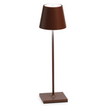 Poldina Pro Rechargeable Table Lamp - Rust