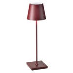 Poldina Pro Rechargeable Table Lamp - Bordeaux