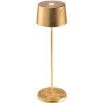 Olivia Pro Cordless Table Lamp - Gold Leaf