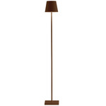 Poldina Pro L Rechargeable Floor Lamp - Rust