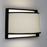 Macao Wall Sconce - Sand Black / White