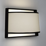 Macao Wall Sconce - Sand Black / White