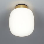 Legier Ceiling Light - Brass / Opal