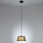 Lilly Pendant - Sand Black / Beige