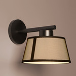 Lilly Wall Sconce - Sand Black / Beige