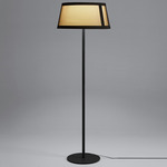 Lilly Floor Lamp - Sand Black / Beige