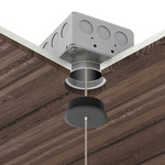 Vanishing Point Fast Jack Pendant System with Power Millwork - Bronze