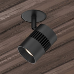 Vanishing Point Radiant for Millwork with Power - Black