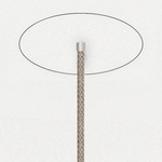 Vanishing Point 24VDC Ceiling Connection System with Power - White