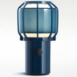 Chispa Portable Lantern - Blue / White