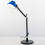 Tolomeo Micro Bicolor Desk Lamp - Black / Blue