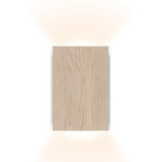 Tersus Wood Wall Sconce - White Washed Oak