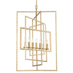 Capri Chandelier - Antique Gold