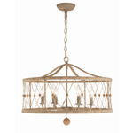 Brixton Chandelier - Burnished Silver