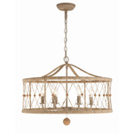 Brixton Chandelier - Burnished Silver