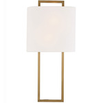 Fremont Wall Sconce - Vibrant Gold / White Silk
