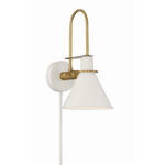 Medford Wall Sconce - White