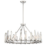 Watson Chandelier - Polished Nickel