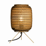 Ausi Scraplights Table Lamp - Brass / Natural