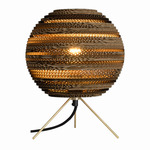 Moon Scraplights Table Lamp - Brass / Natural