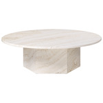 Epic Coffee Table - White Travertine