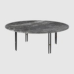 IOI Coffee Table - Matte Black / Grey Emperador Marble