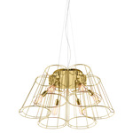 Florinda Desnuda Chandelier - Brass