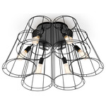 Florinda Desnuda Ceiling Light Fixture - Matte Black