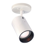 Cylinder Spot Light - White