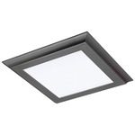 Blink Plus Square Surface Mount Light 3000K - Gray / Diffused Lens