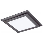 Blink Plus Square Surface Mount Light 3000K - Bronze / Diffused Lens