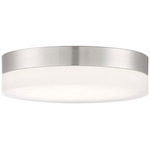 Pi Ceiling Light - Brushed Nickel / Frosted