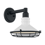 Blue Harbor Outdoor Wall Sconce - Black and White
