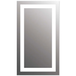 Allegro Tall Lighted Mirror - Mirror