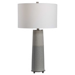 Abdel Table Lamp - Light Grey / Off White