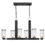 Jarsdel Island Pendant - Black / Clear