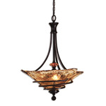 Vitalia Pendant - Oil Rubbed Bronze / Amber