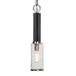 Jarsdel Pendant - Black / Clear